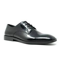 Walk London Alex Derby Shoe Black Leather Online