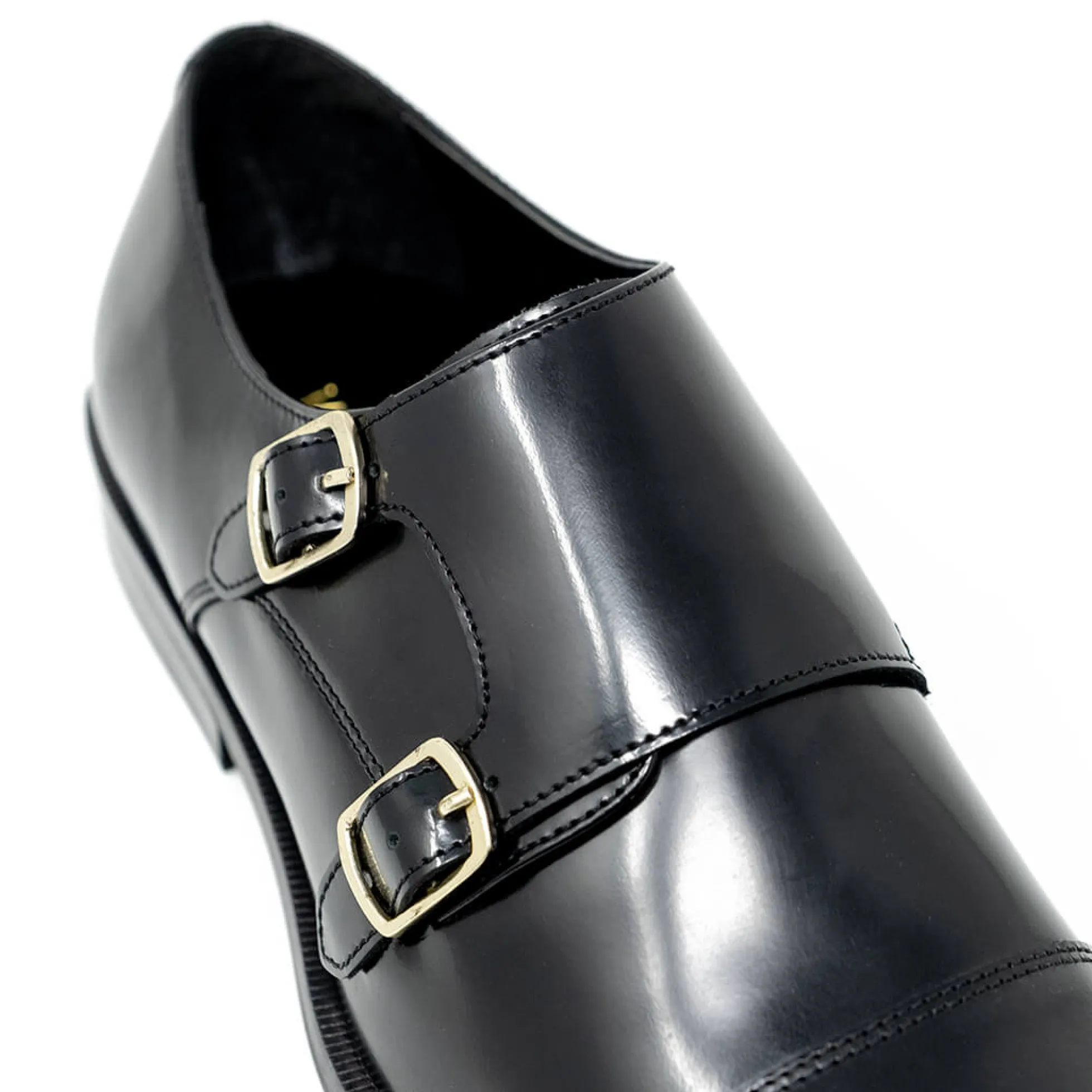 Walk London Alex Monk Strap Shoe Black Online