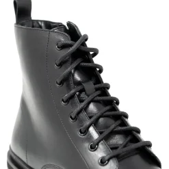 Walk London Astoria Lace Up Boot Black New