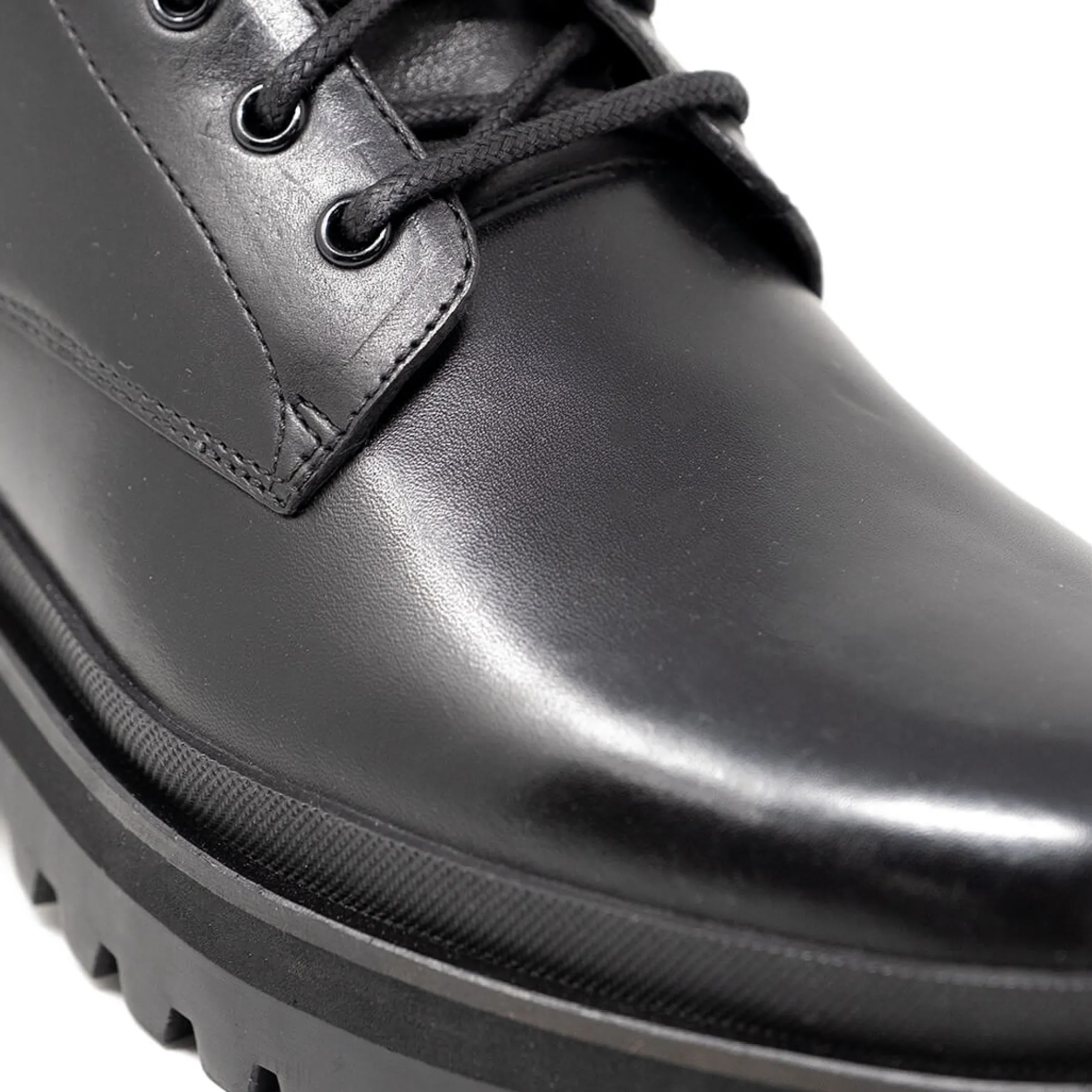 Walk London Astoria Lace Up Boot Black New
