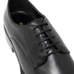 Walk London Austin Derby Shoe Black New