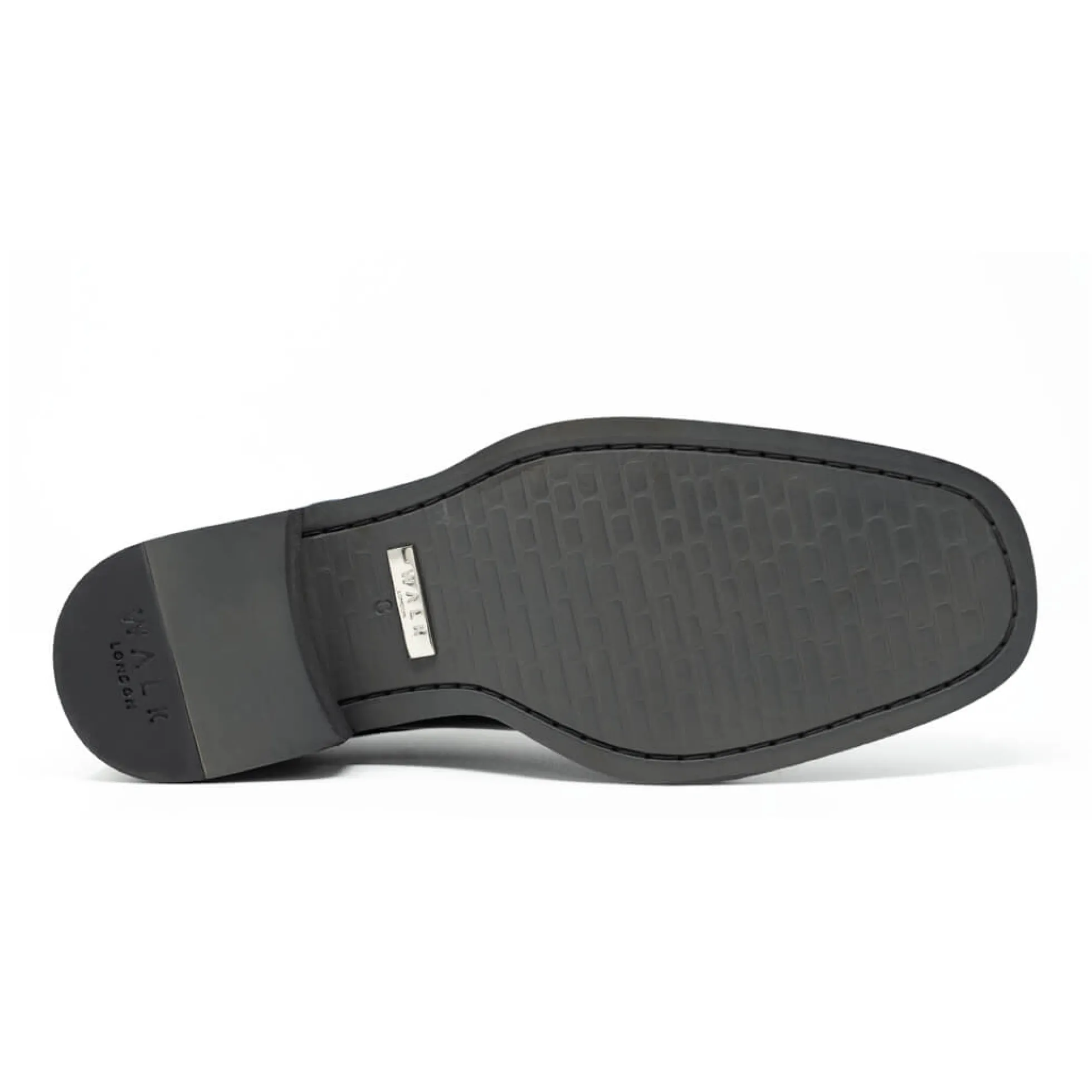 Walk London Austin Derby Shoe Black New
