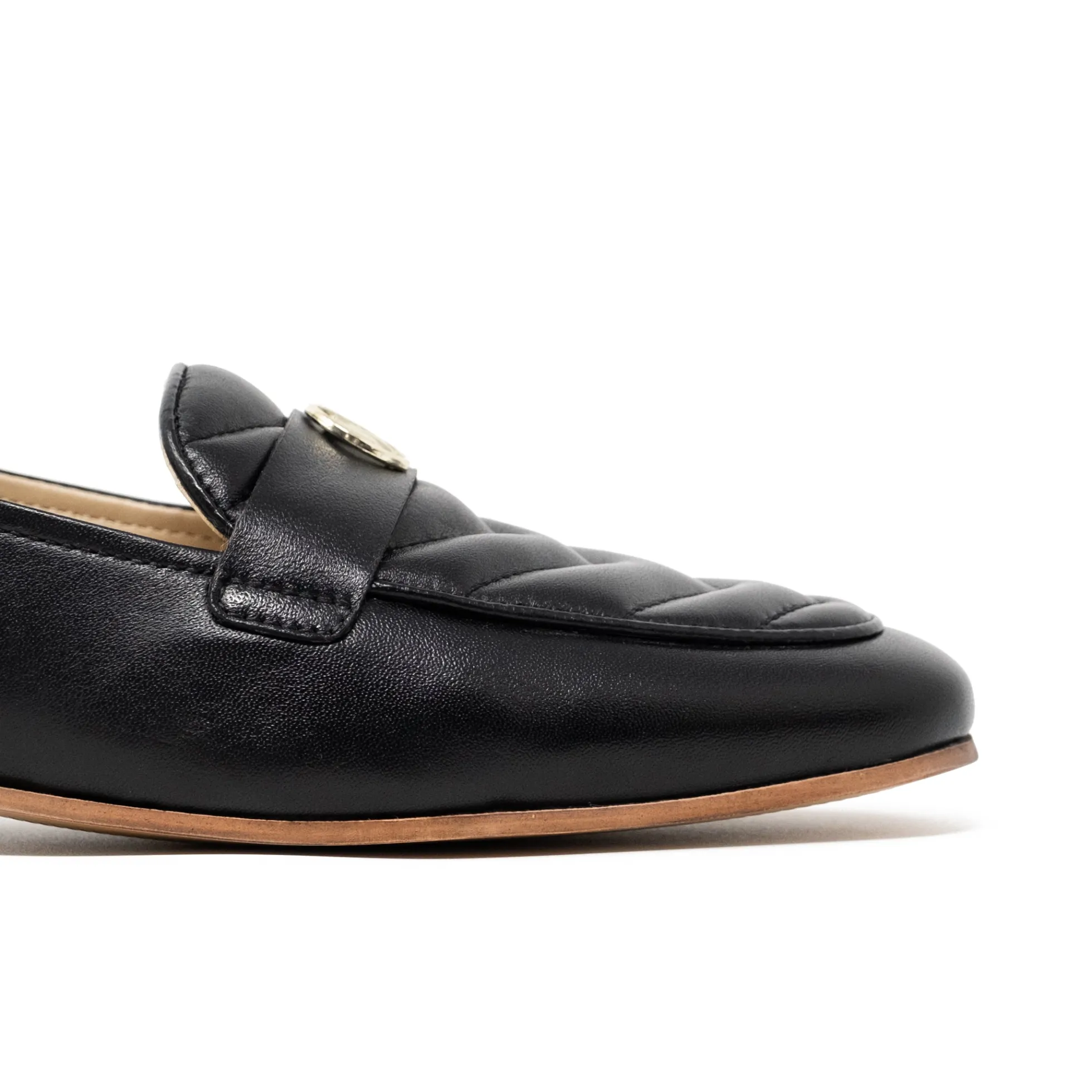 Walk London Bella Quilted Trim Loafer Shop