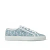 Walk London Boulevard Monogram Trainer Blue Outlet