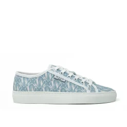 Walk London Boulevard Monogram Trainer Blue Outlet