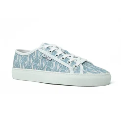 Walk London Boulevard Monogram Trainer Blue Discount