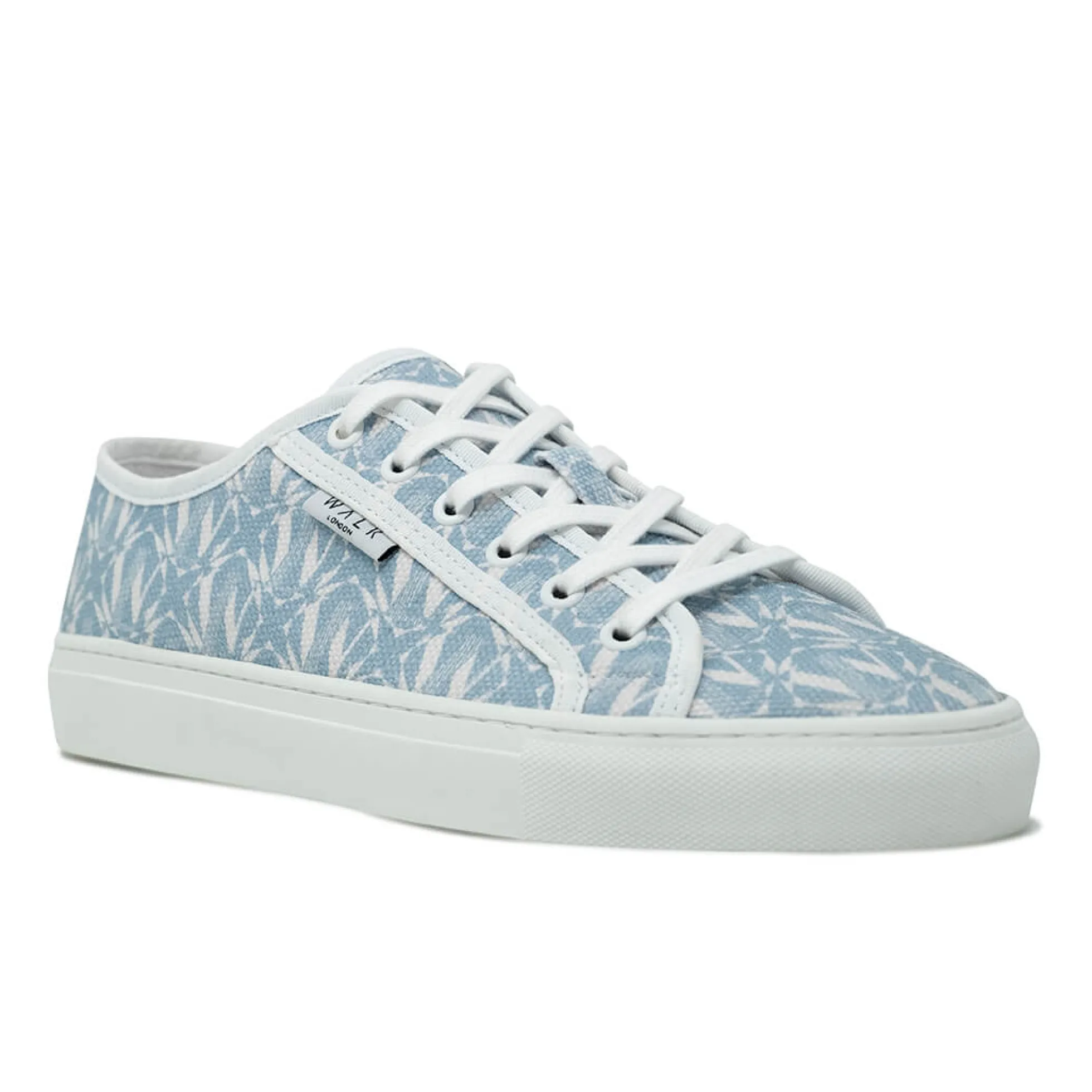 Walk London Boulevard Monogram Trainer Blue Store