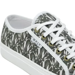 Walk London Boulevard Monogram Trainer Khaki Hot