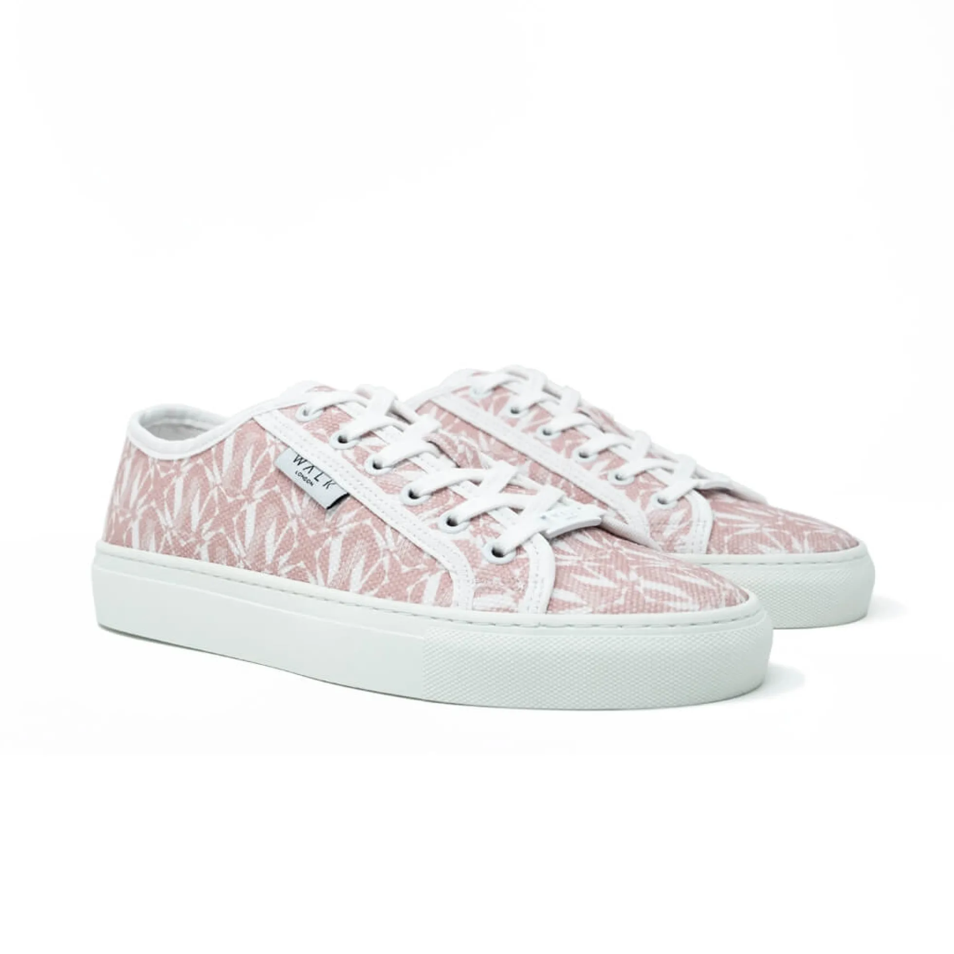 Walk London Boulevard Monogram Trainer Pink Cheap