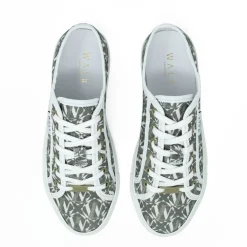 Walk London Boulevard Monogram Trainer Khaki Sale