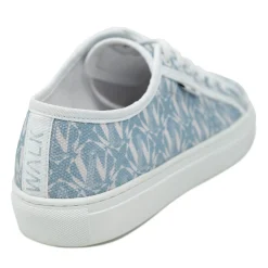 Walk London Boulevard Monogram Trainer Blue Store