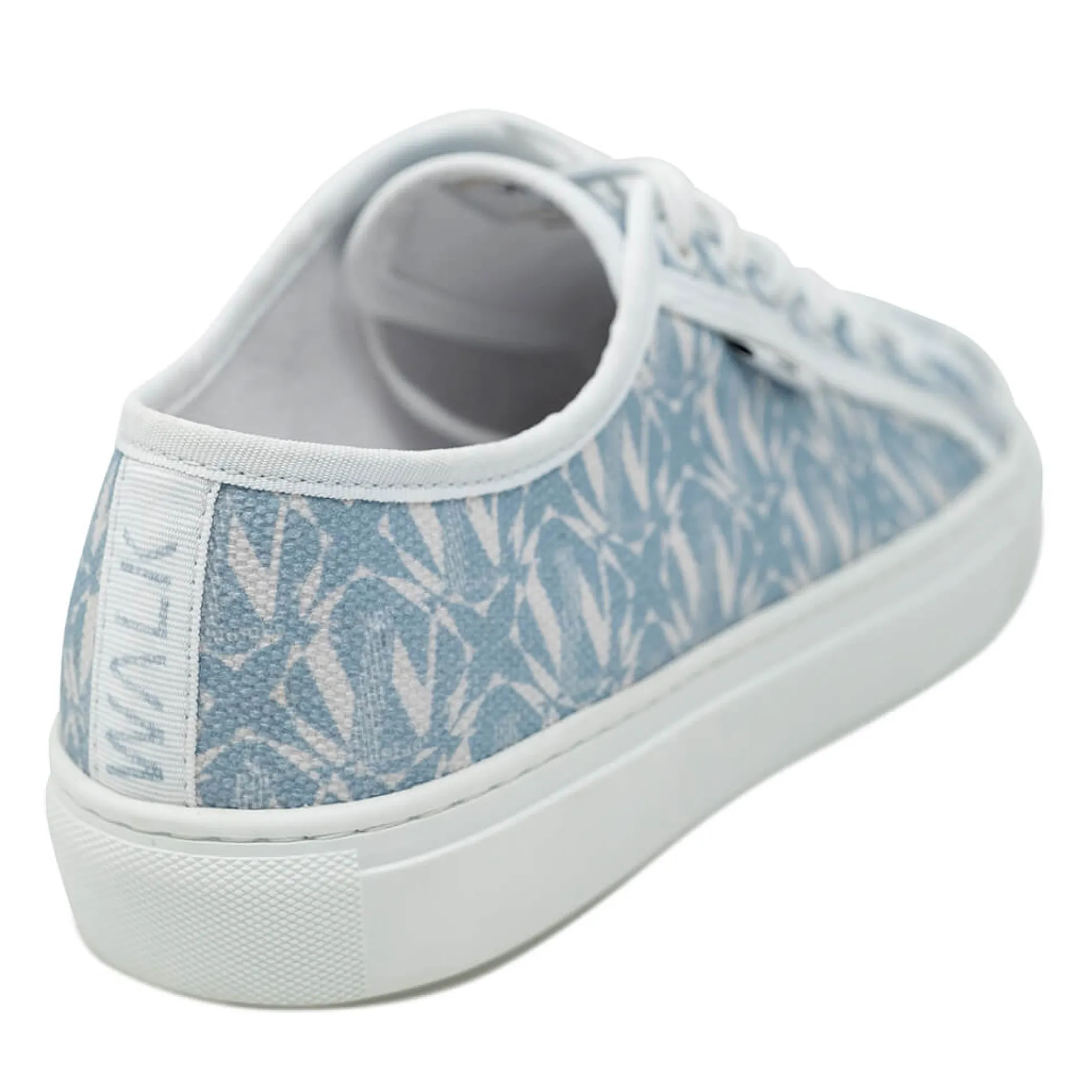 Walk London Boulevard Monogram Trainer Blue Store