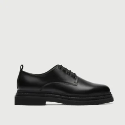 Walk London Brooklyn Derby Shoe Black Shop