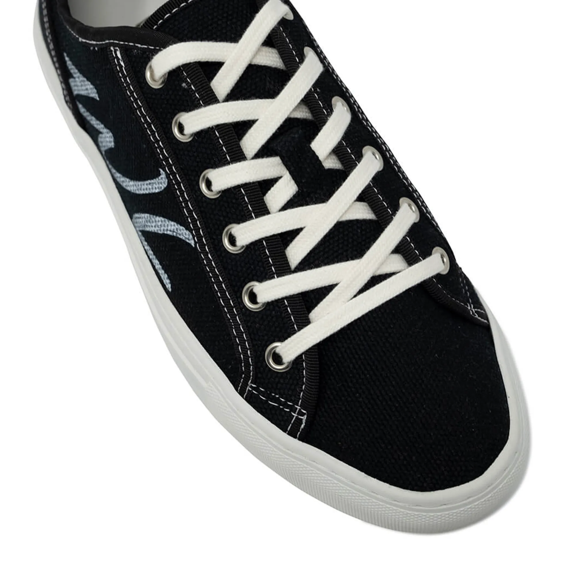 Walk London Cabana Sneaker Black Fashion