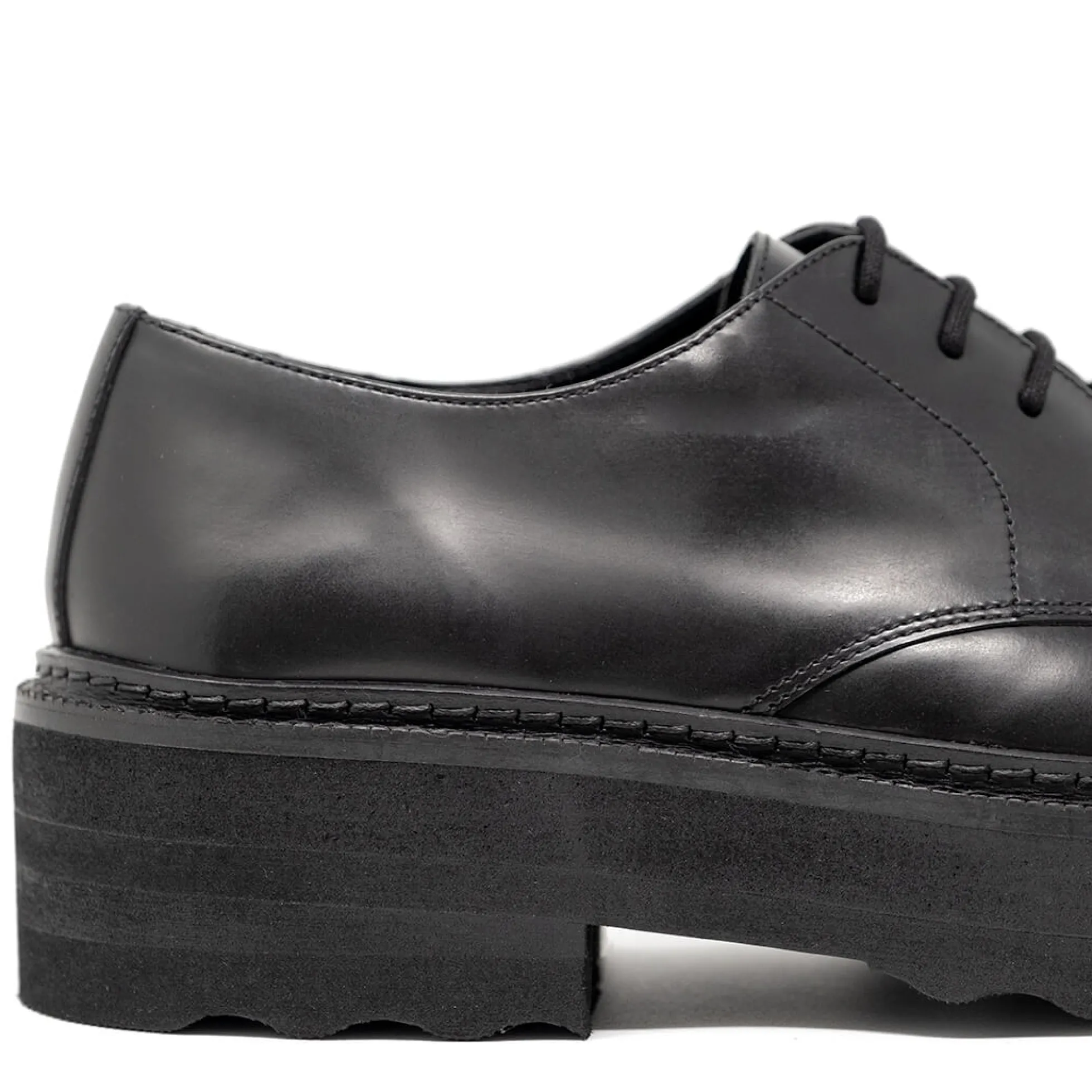 Walk London Cali Derby Shoe Black Cheap