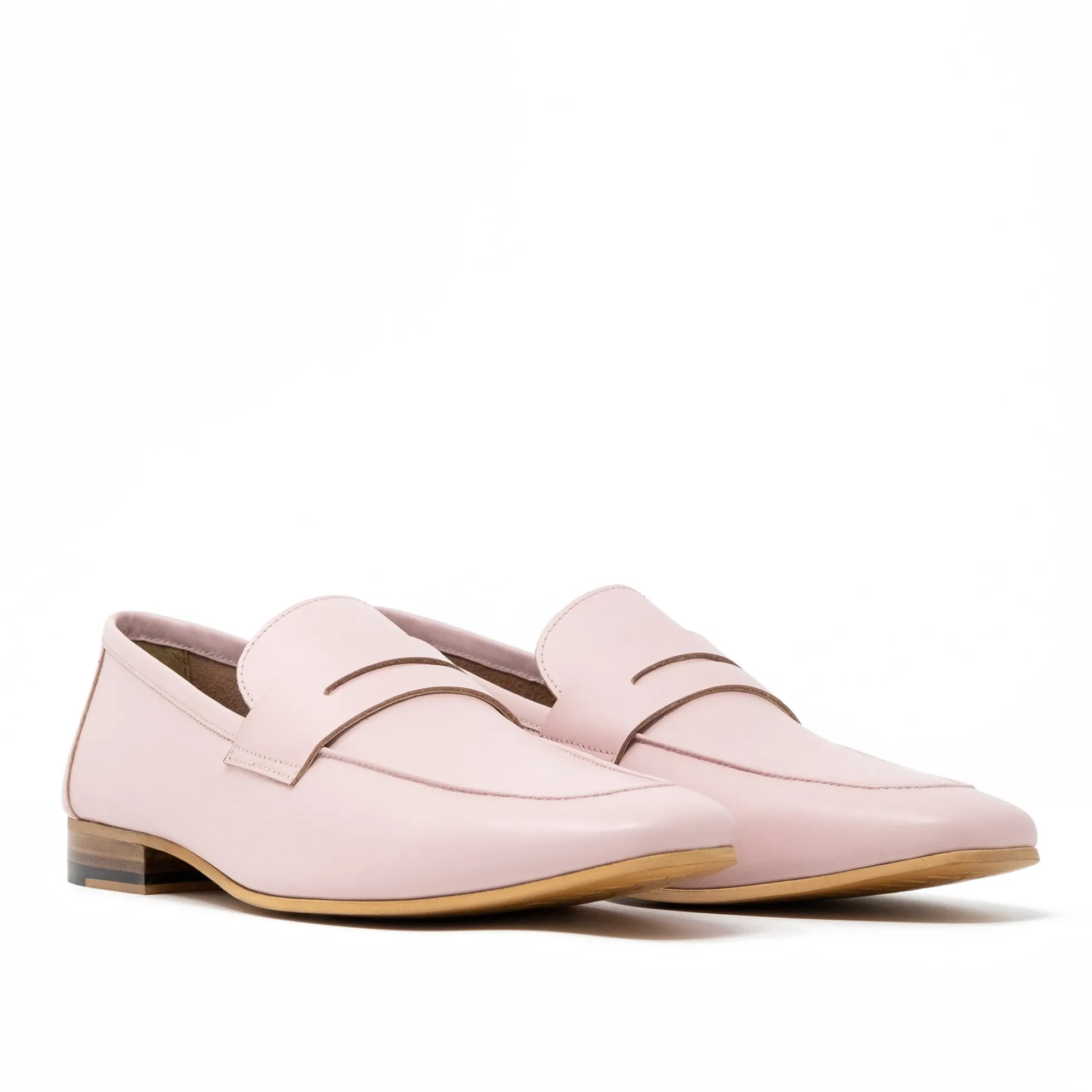 Walk London Capri Saddle Loafer Pink Cheap