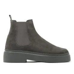 Walk London Club Chelsea Boot Grey Nubuck Clearance