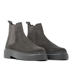Walk London Club Chelsea Boot Grey Nubuck Clearance