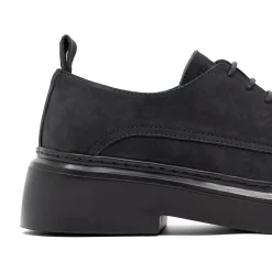 Walk London Club Derby Shoe Black Discount