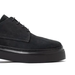 Walk London Club Derby Shoe Black Discount