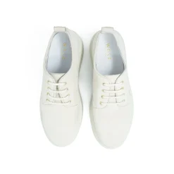 Walk London Club Derby Shoe Off White Nubuck Hot