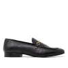Walk London Como Trim Loafer Black Leather Best Sale