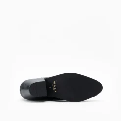 Walk London Cora Western Boot Black Leather Hot