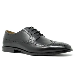 Walk London Florence Brogue Shoe Black Shop