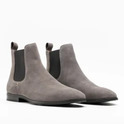 Walk London Florence Chelsea Boot Grey Suede Online