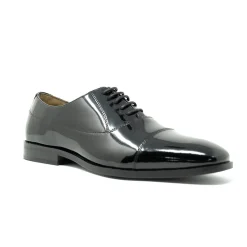 Walk London Florence Oxford Toe Cap Shoe Black Hot