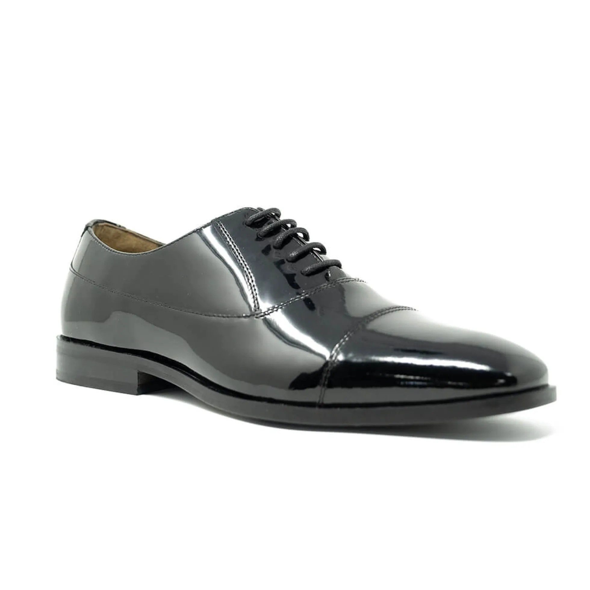 Walk London Florence Oxford Toe Cap Shoe Black Hot