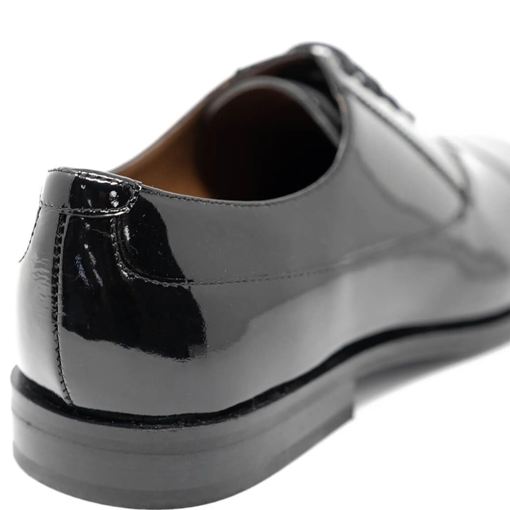 Walk London Florence Oxford Toe Cap Shoe Black Hot