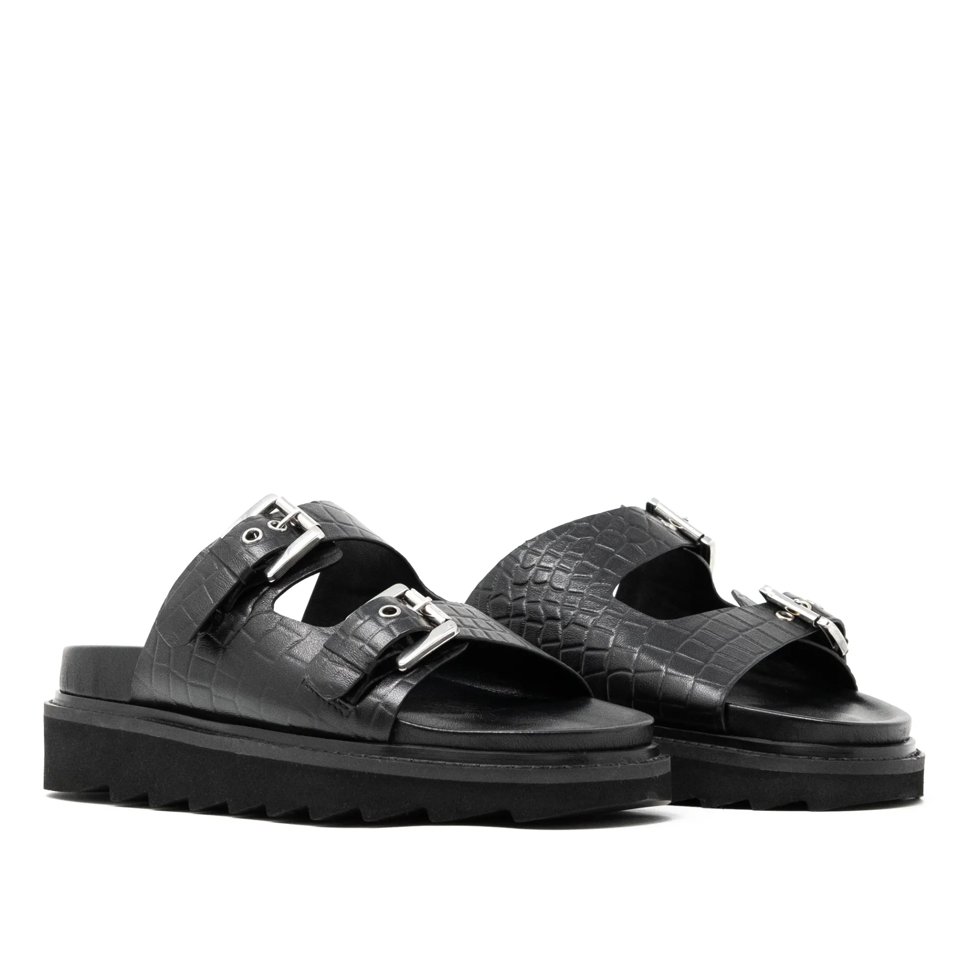 Walk London Garda Sandal Black Sale