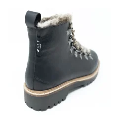 Walk London Holly Hiking Boot Black Clearance