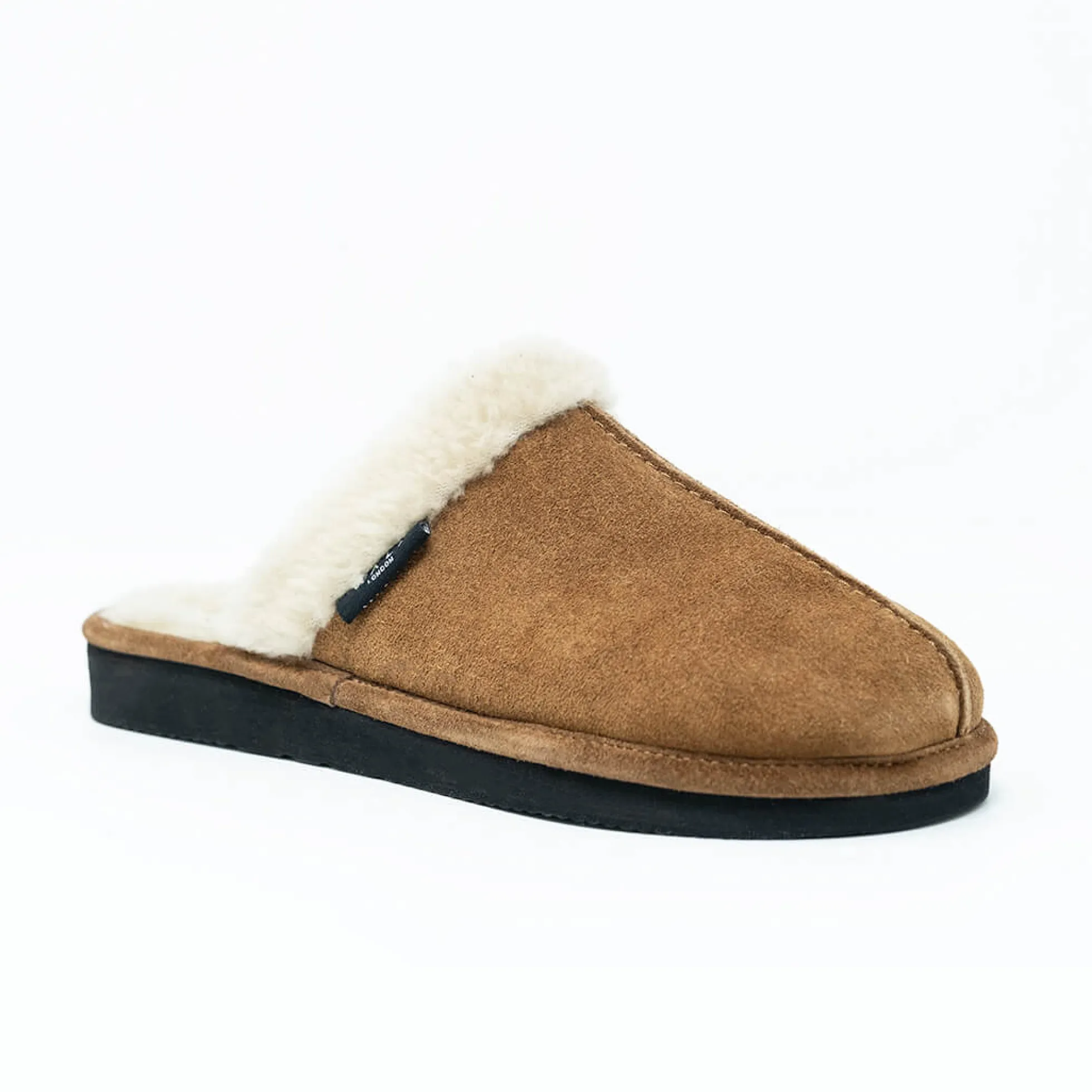 Walk London Isla Slipper Tan Suede Flash Sale