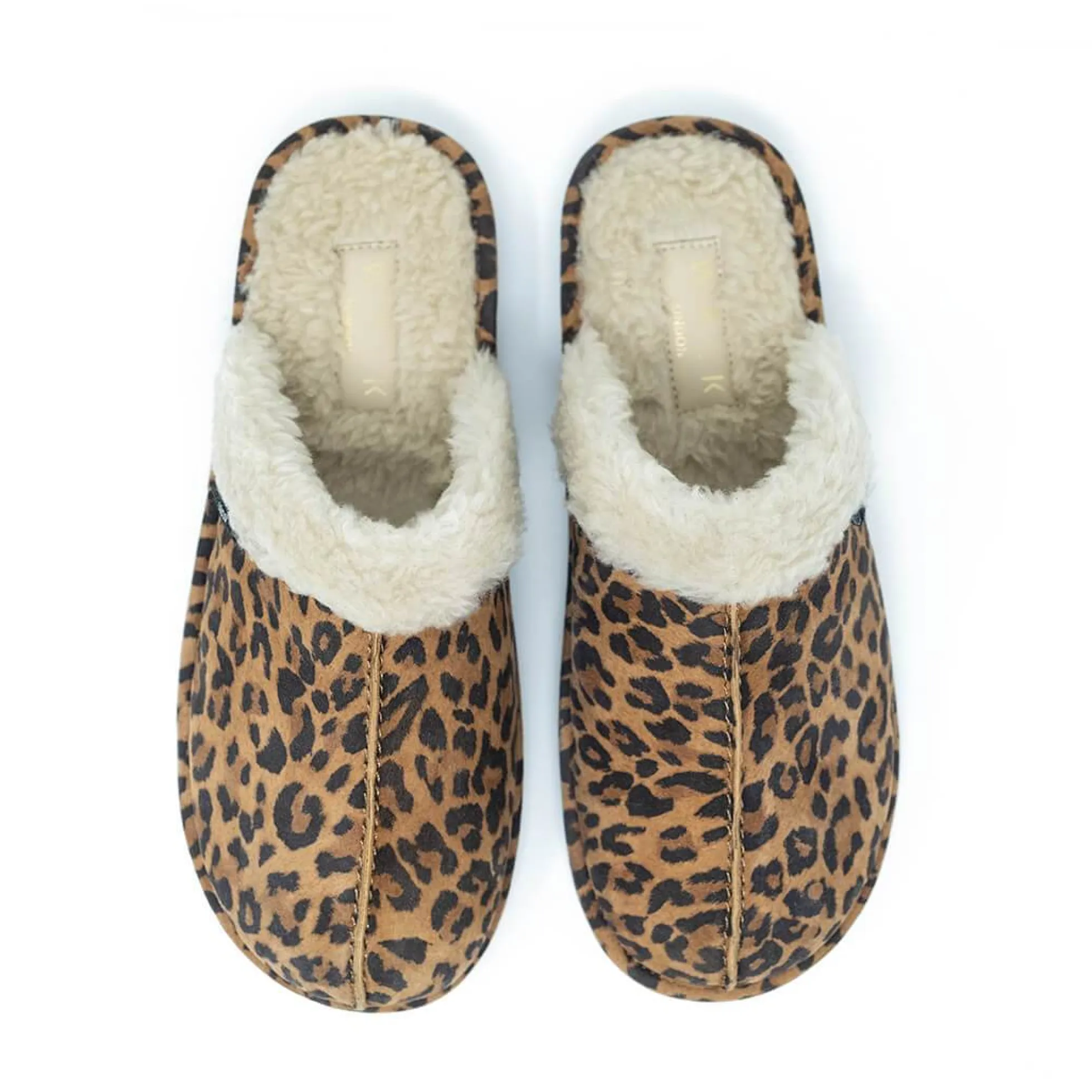 Walk London Isla Slipper Leopard Suede Sale