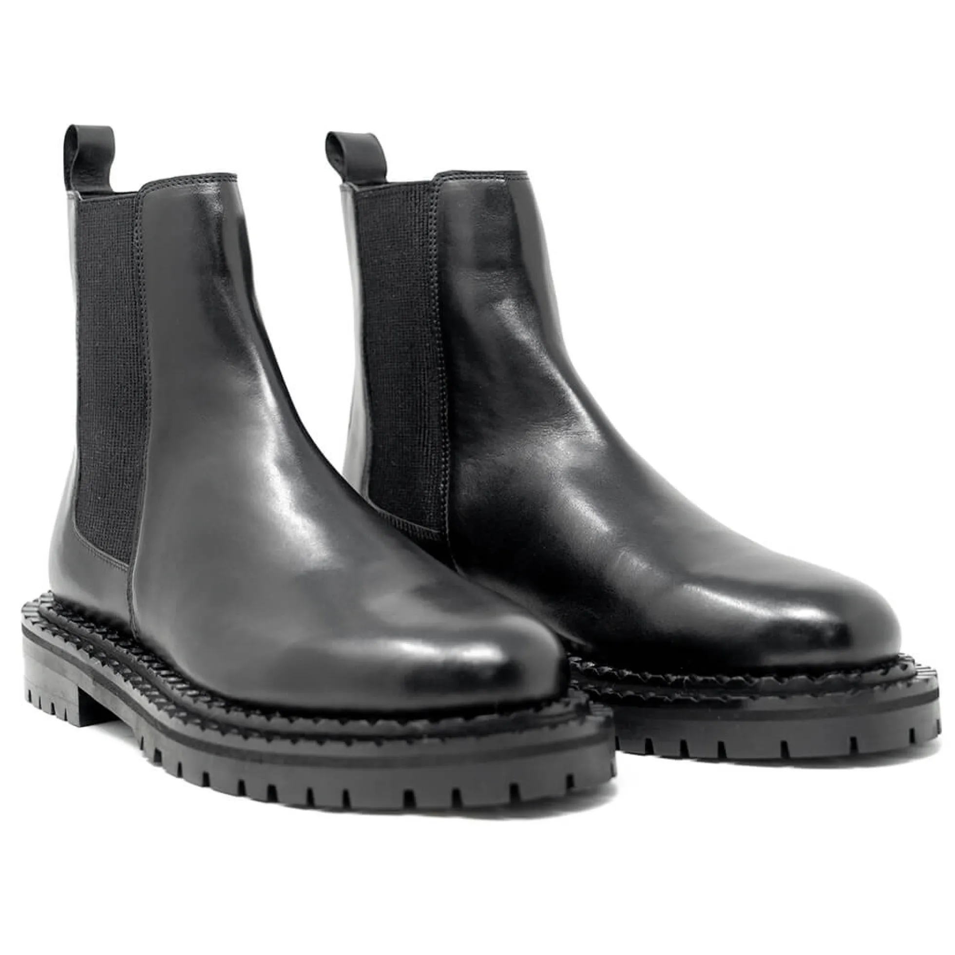 Walk London Jagger Chelsea Boot Black Flash Sale