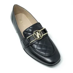 Walk London Jessie Trim Loafer Black Hot