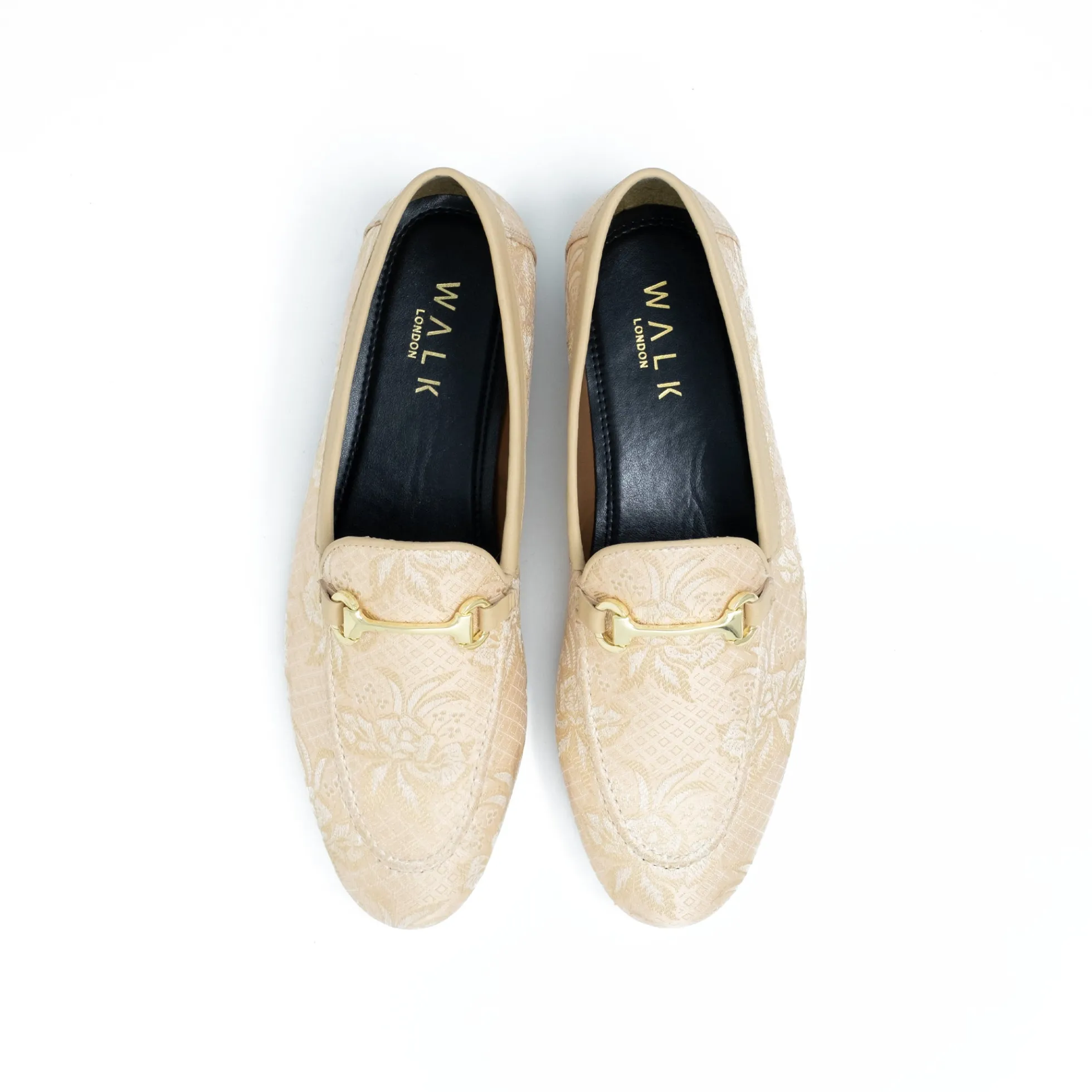 Walk London Joey Trim Loafers Pink Outlet