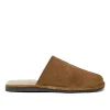 Walk London Langley Slipper Tan Suede Discount