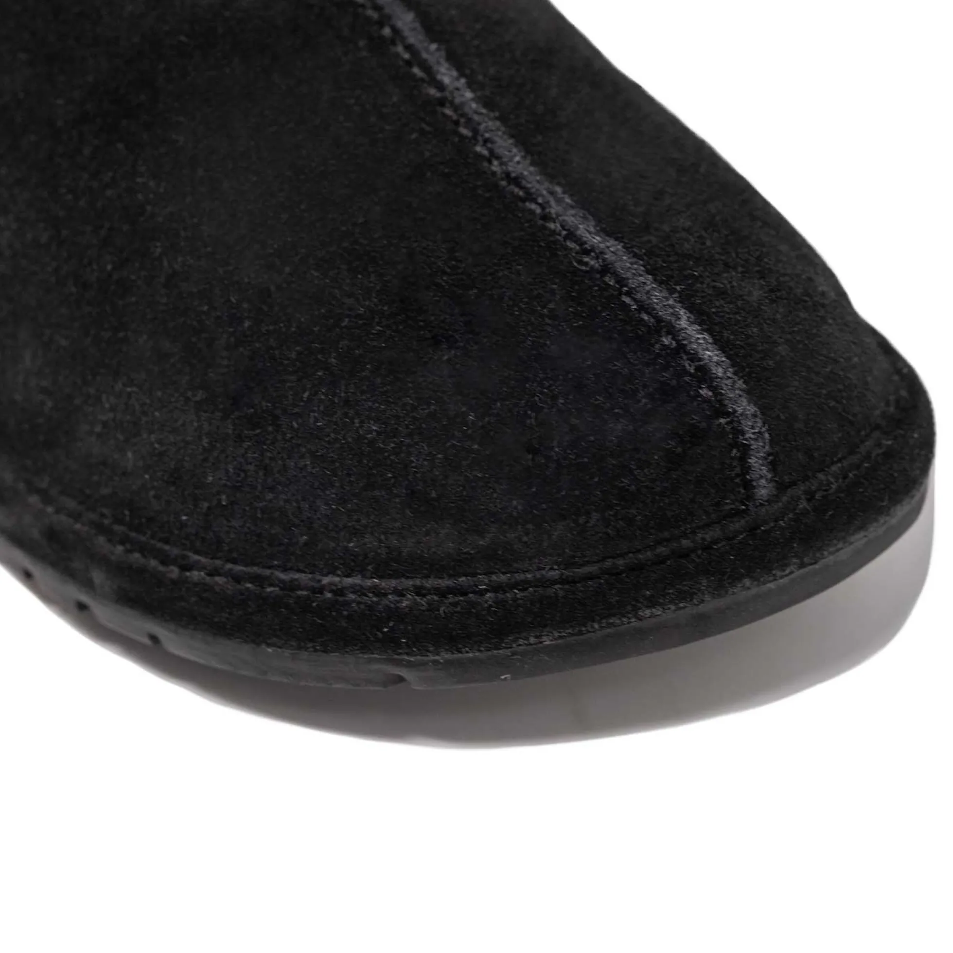 Walk London Langley Slipper Black & Beige Flash Sale