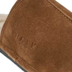 Walk London Langley Slipper Tan Suede Discount