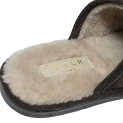 Walk London Langley Slipper Brown & Beige Best Sale