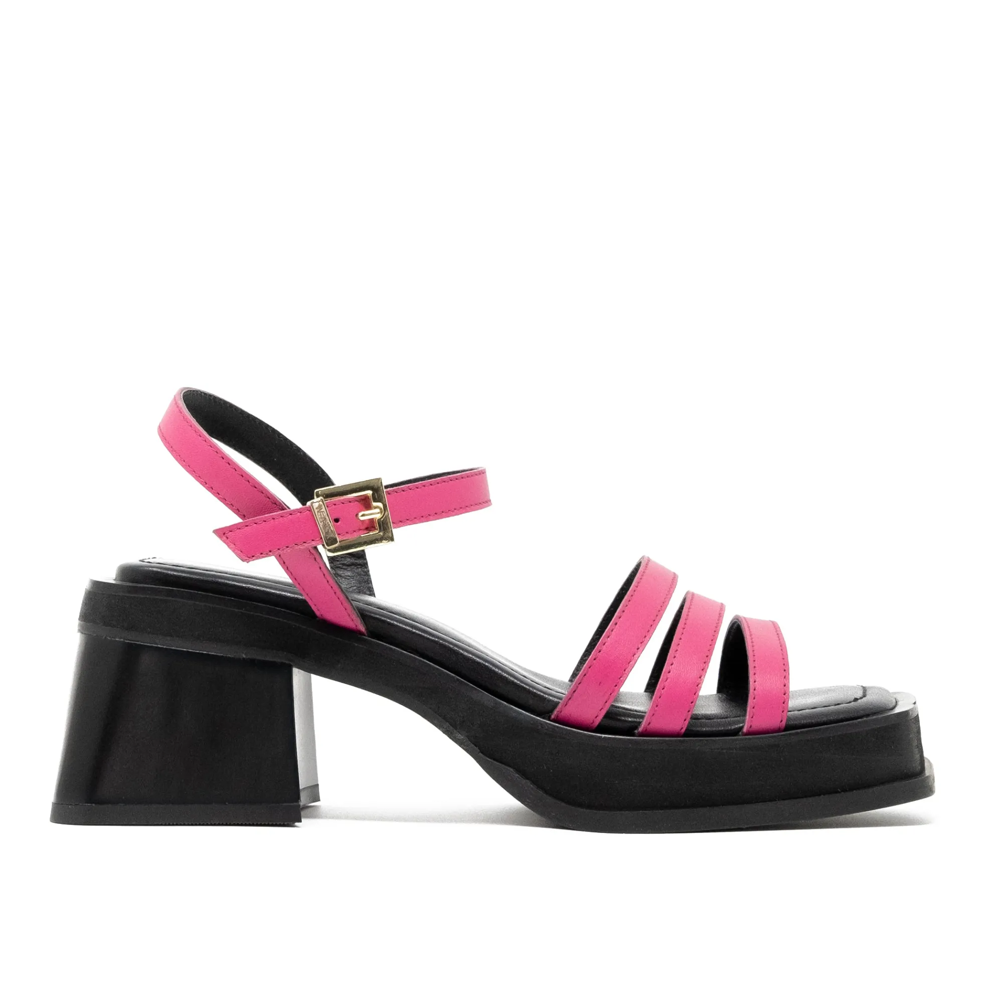 Walk London Lily Ankle Strap Heel Sandal Pink Shop