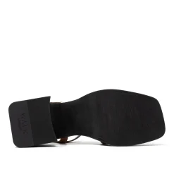 Walk London Lily Ankle Strap Heel Sandal Orange Best