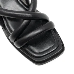 Walk London Lily Padded Heel Sandal Black Sale