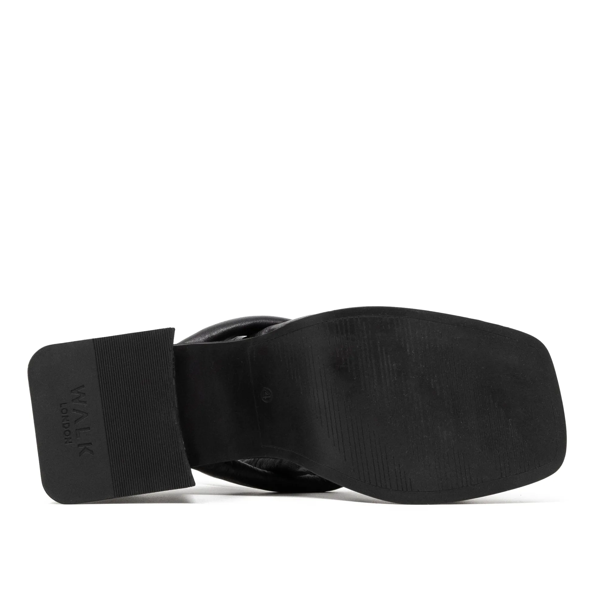 Walk London Lily Padded Heel Sandal Black Sale