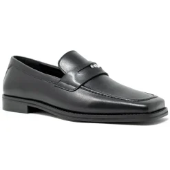 Walk London Luther Penny Loafer Black Cheap