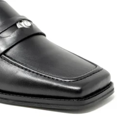 Walk London Luther Penny Loafer Black Cheap