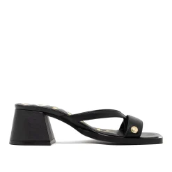 Walk London Maisy Toe Post Heel Sandal Black Best Sale